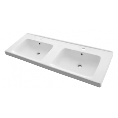 Тумба для ванной Comforty Дуэт 125 (125x67x47 см), дуб натуральный 5