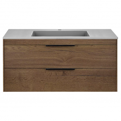 Тумба для ванной Vincea Chiara 2D 1000 (VMC-2C2100TO) (100 см) (T.Oak) 5