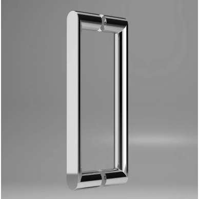 Душевая дверь Vincea Dice (VDS-4D120CL) 120x200 см, профиль хром/стекло прозрачное 1