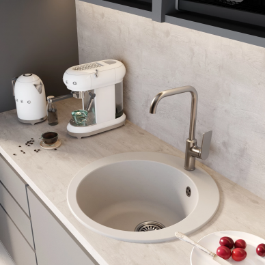 Мойка кухонная Mixline ML-GM13 (551894) белая 5