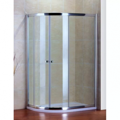 Душевой уголок Cezares Pratico RH-2 (100x80) прозрачное стекло 0