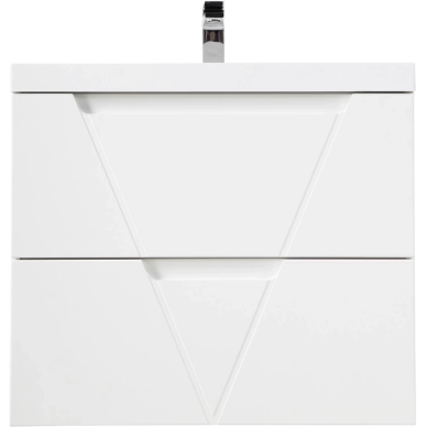 Тумба для ванной Belbagno Vittoria (VITTORIA-700-2C-SO-BO-P) подвесная (70 см) (Bianco Opaco) 0