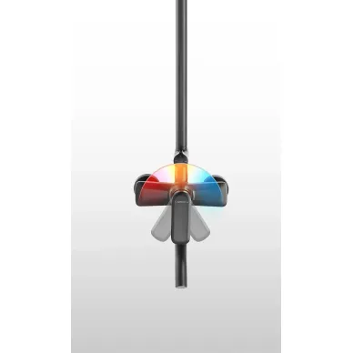 Душевая система Arrow AG3311BCP с изливом, чёрная матовая 8