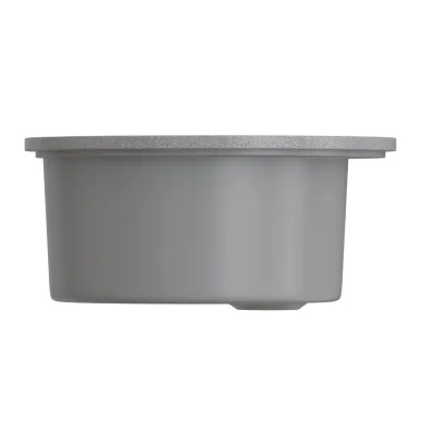 Мойка кухонная Mixline ML-GMS01 551085 круглая, темно-серая 1