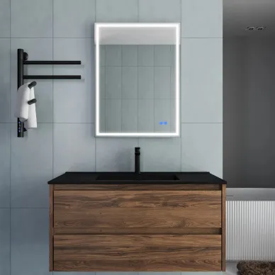 Тумба для ванной Vincea Gio VMC-2G100CO 100x46 см, подвесная, C.Oak 5