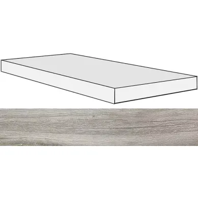 738141 Selection Gray Oak Angolo Gradino DX/SX 40x120x3 0