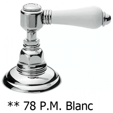 Термостат для душа Nicolazzi Thermostatico 4917 CR 18/78, ручки 78 P.M. Blanc, 18 Dames 8