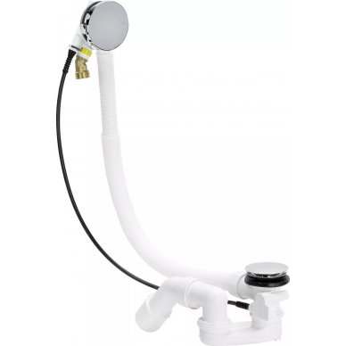 Слив-перелив для ванны Viega Simplex Trio Visign MT5 (728014) с наполнением 0