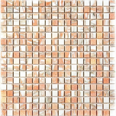 4M064-15P (Norway Rose) Мрамор 15x15 298х298 0