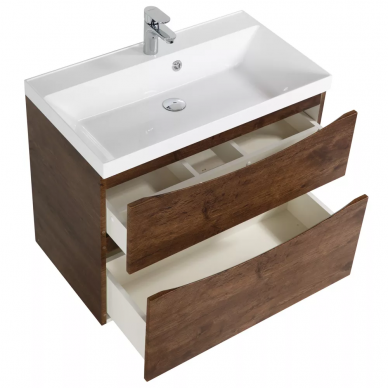 Тумба для ванной BelBagno Marino (MARINO-H60-600-2C-SO-RW-P) 60 см, Rovere Moro 6