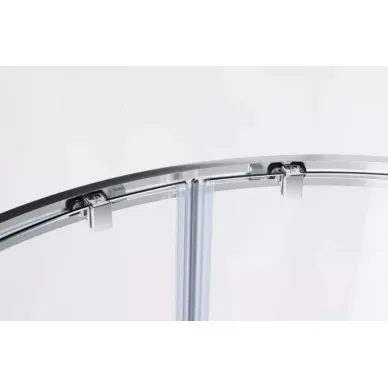 Душевой уголок Cezares Molveno (MOLVENO-RH-2-110/80-P-Cr) 110x80 см, профиль хром/стекло рифленое 2
