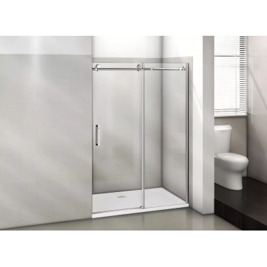 Душевая дверь Good Door Puerta WTW-120-C-CH  (120x195 см) профиль хром/ стекло прозрачное 2