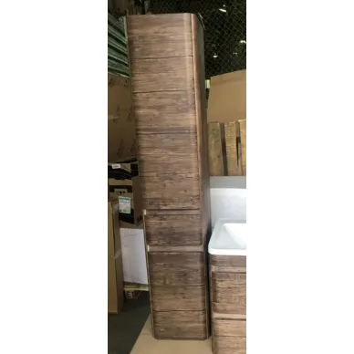Пенал Style Line Атлантика ЛС-00000615 35см, правый, с бельевой корзиной, старое дерево 5