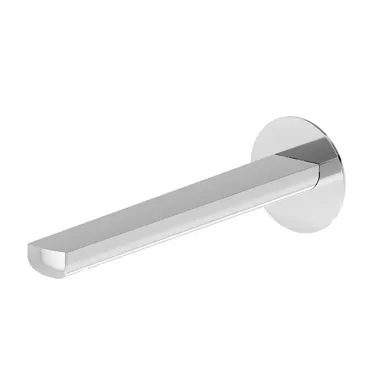Newform Haka Излив для раковины 22.9см., настенный, 1/2”, цвет: хром 72038.21.018 0