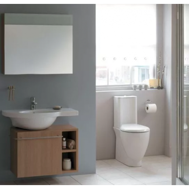Унитаз напольный Ideal Standard Small+ (T311301) с сиденьем микролифт 2