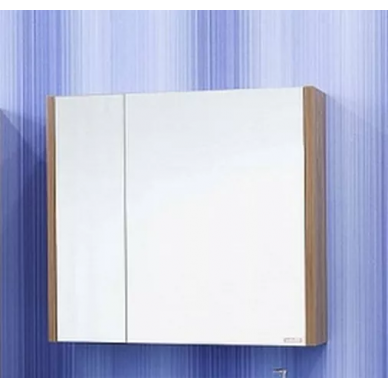 Зеркальный шкаф Sanflor Ларго 70 L (вяз швейцарский) 0