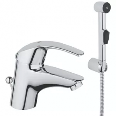 Смеситель для раковины Grohe Eurosmart Hygienica (33446001) с гигиеническим душем 0
