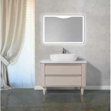 Тумба для ванной Belbagno Radice 100 (Bianco Lucido) 5