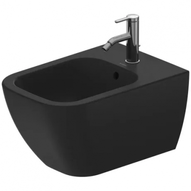 Биде подвесное Duravit Happy D.2 (2258151300) антрацит матовый 0