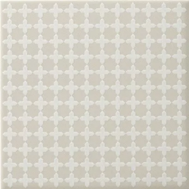 WW14M4 White On Greige Wonder 4 20x20 0