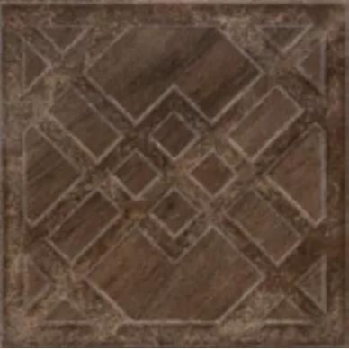 Antique Geometrie Walnut 20x20 0