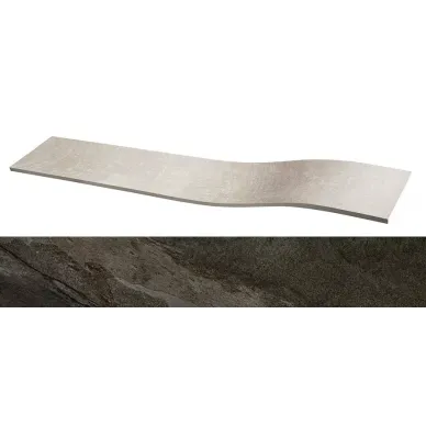 Materia Black Natural Quarter 22.22x88.6 0
