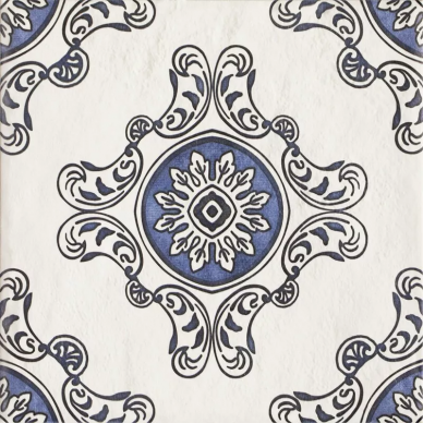 SEVILLA AZUL DEKOR B 19.8x19.8 0