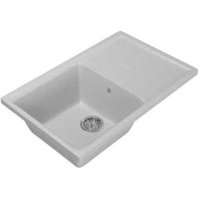 Мойка кухонная Mixline ML-GM19	(525149)	серый 4
