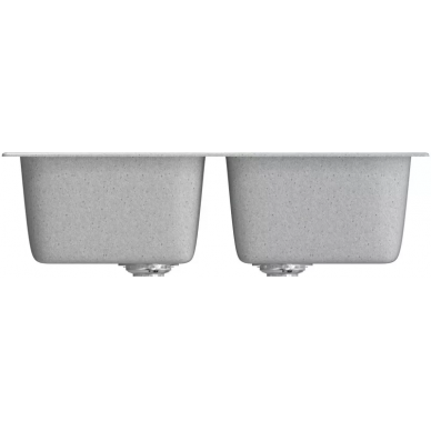 Мойка кухонная Mixline ML-GM23 (525185)	серый 4