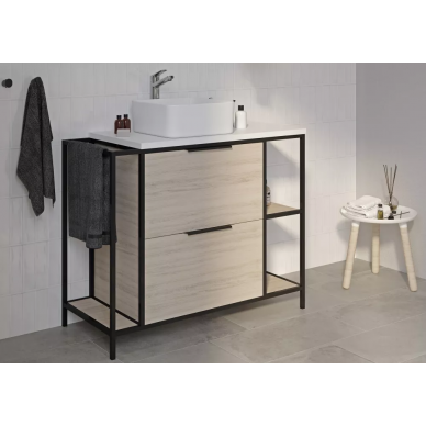 Смеситель для раковины Cersanit Flavis (63038) высокий излив, хром 9