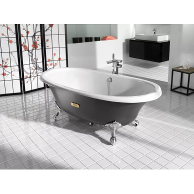 Ванна чугунная Roca Newcast Grey (233650000) 8