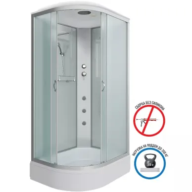 Душевая кабина Niagara Classic 120х90 R (NG-33294-14RG) с гидромассажем 11