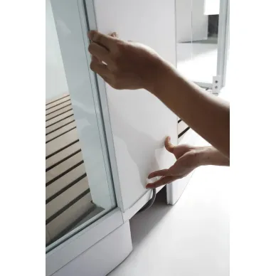Душевая кабина Orans Diamond (SR-89101LS White) (100х100) левая, с турецкой баней 10