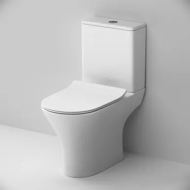 Унитаз напольный Am.Pm Sense C748600SC безободковый, микролифт 5