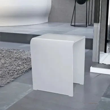 Novellini Стульчик 32x44x26см, акрил, max.100kg, цвет: белый SED03OPL 0
