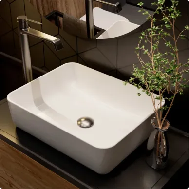 Смеситель для раковины AQUAme Asti AQM6414GM серый 2