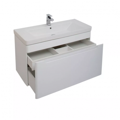 Тумба для ванной Aquanet София 105 белый 6