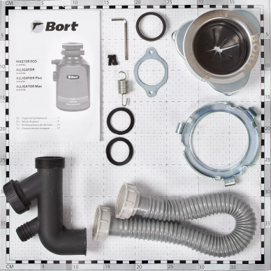 Измельчитель пищевых отходов Bort Alligator Max (93410778) 6