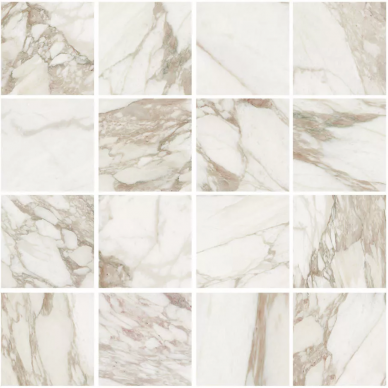 747752 I Bianchi di Rex Calacatta Glossy Mosaico 7.5x7.5 6mm 30x30 0