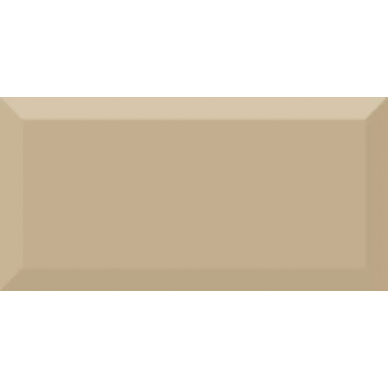 Monocolor Beige Biselado Brillo 10х20 0