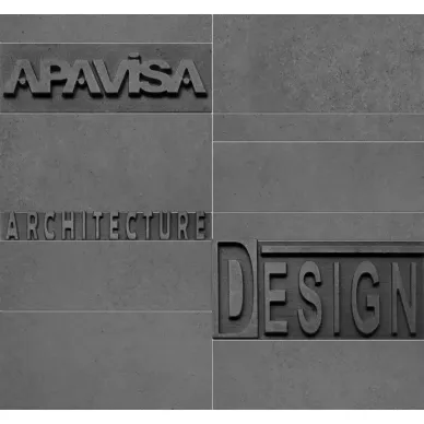 Anarchy Anthracite Natural Mosaico Letters 29.75x29.75 0