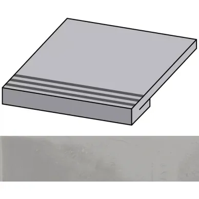 Encaustic Grey Natural Gradone Rec-30 29.75x29.75 0