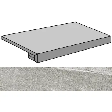 Materia Grey Flame Gradone Rec-90 44.63x89.46 0