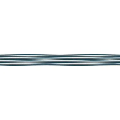Бордюр Stripes чёрный 5х50 0