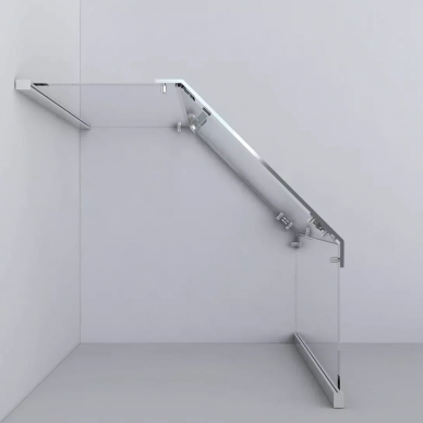 Душевой уголок Vincea Stresa (VSP-1S900CL) 90x90х195 см, профиль хром/стекло прозрачное 5