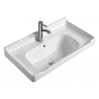 Тумба для ванной Comforty Рига-60 (62x55x47 см), дуб сонома 6