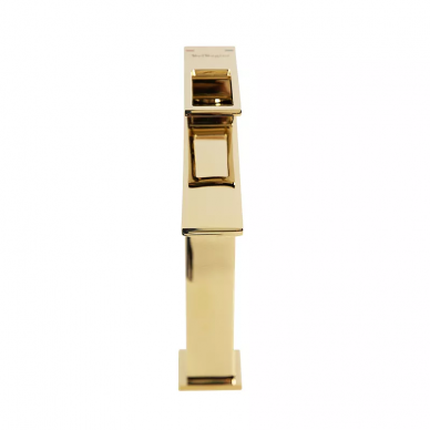 Смеситель для раковины BelBagno Luce (LUC-LMC-ORO-W0) без донного клапана, золото 5