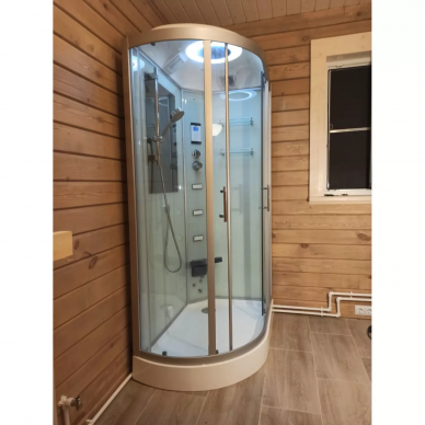 Душевая кабина Frank F610L (98798855) с баней 120х80 см 9