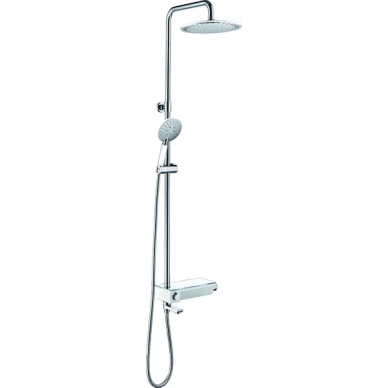 Душевая система Welt Wasser DP 20251 WT хром/белый 0