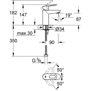 Комплект для душа Grohe BauLoop (118111) 3 в 1 1